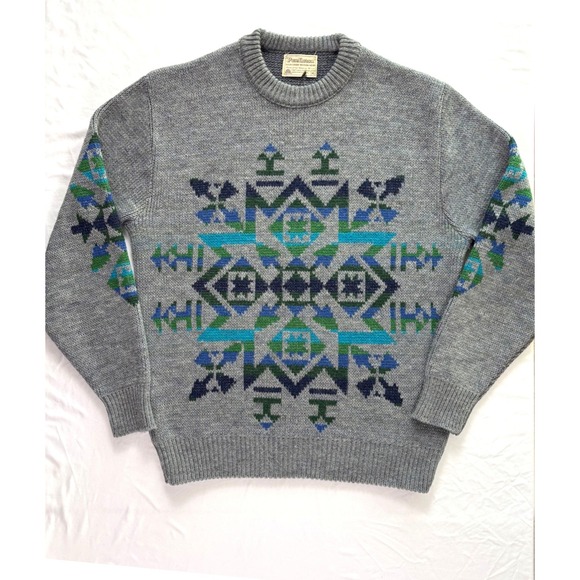 Vintage Pendleton High Grade Western Wear Wool Sweater Mens XL Southwest Native
